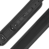Fetish Submissive - Collier Et Menottes En Cuir Végan Avec Doublure En Noprène